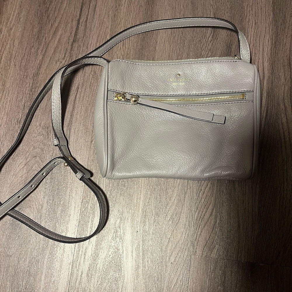 kate spade grey purse